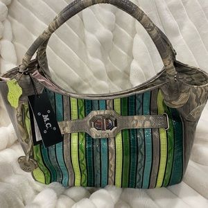 MC Blue/Green/Grey Purse